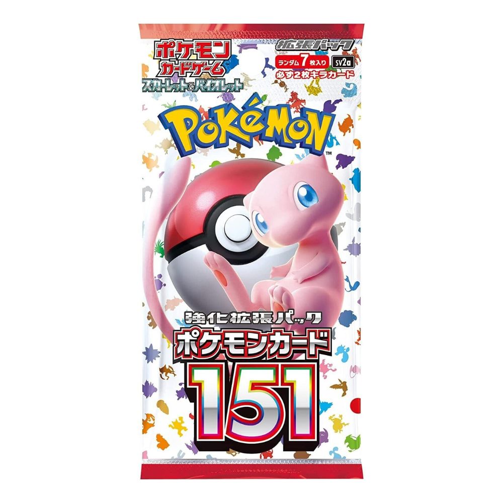 Japanese Pokémon Scarlet & Violet - 151 Booster Pack