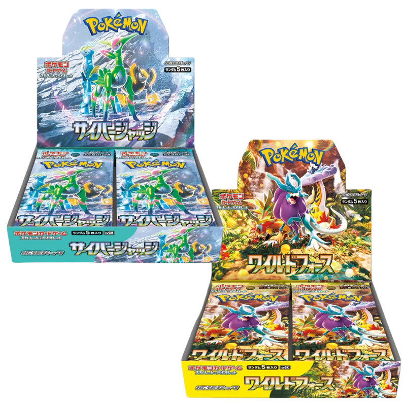 Japanese Pokémon Wild Force - Cyber Judge Booster Box